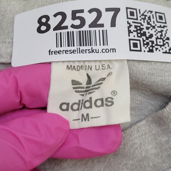 Vintage 80s ADIDAS Prieur Shirt Womens XS/S 17x25 Triplette - Picture 6 of 14